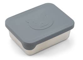 Ako snack box Mr bear sea blue